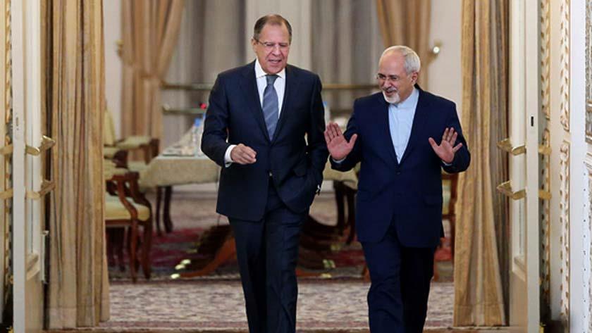 Iranpress: Zarif: Iran, Russia presidents pursue to boost cooperation