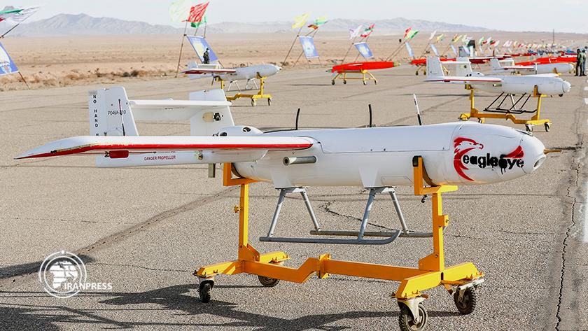 Iranpress: Major drone exercise of Iranian Army kicked off