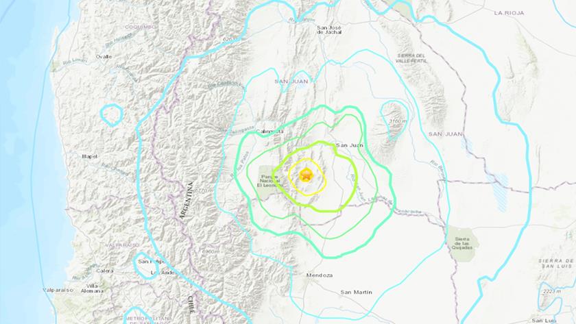 Iranpress: Magnitude 6.8 quake strikes Argentina, cuts power