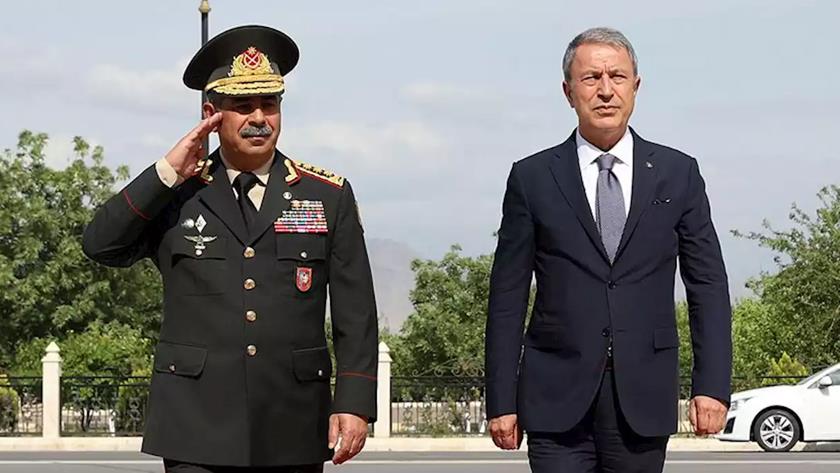 Iranpress: Turkey, Azerbaijan discuss military cooperation