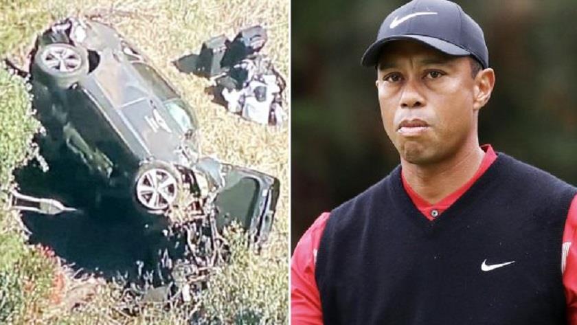 Iranpress: Tiger Woods is in surgery after car crash in Los Angeles