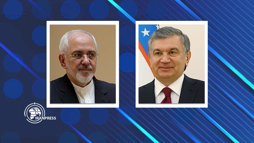 Iranpress: Zarif meets with President of Uzbekistan to discuss mutual interest