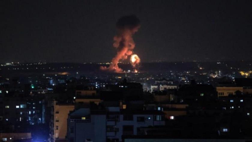 Iranpress: Israel launches airstrike on Gaza Strip