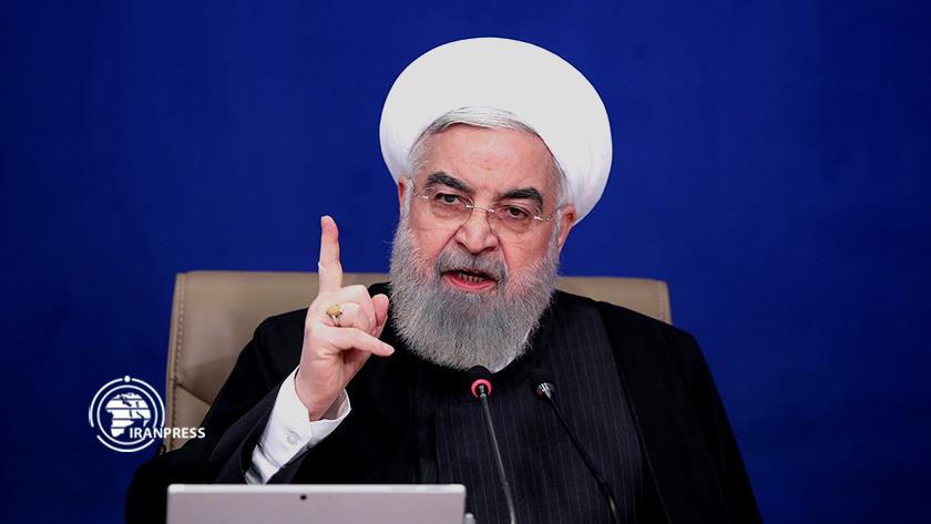 Iranpress: Rouhani questions silence of Muslim countries on Israel inhumane attacks against Palestinians