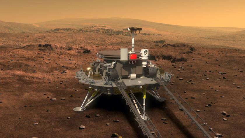 Iranpress: China successfully lands rover on Mars