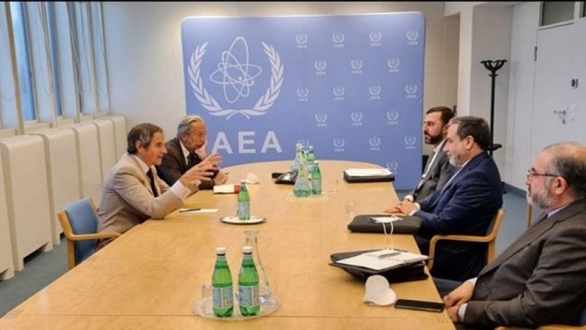 Iranpress: Iranian FM deputy meets IAEA Director