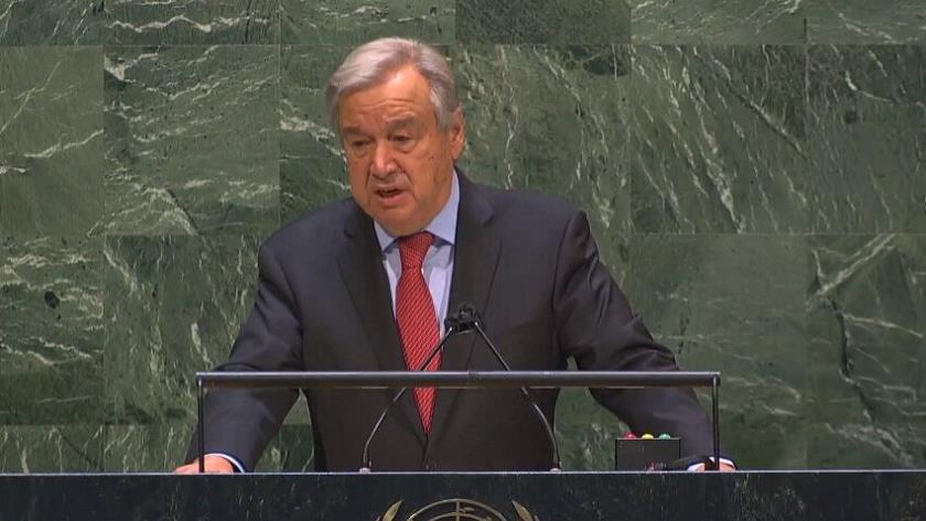 Iranpress: UN secretary general urges US to remove anti-Iran sanctions 