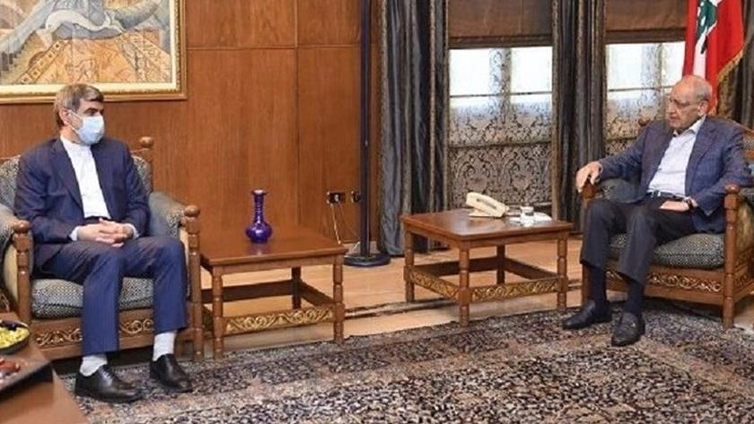 Iranpress: Iranian ambassador meets with Lebanese Parliament Speaker