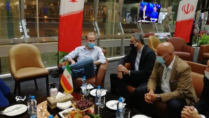Iranpress: Enrique Mora arrives in Tehran to attend Presidential inauguration