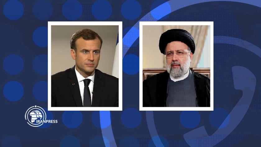 Iranpress: Pres. Raisi: Iran welcomes development of relations with France