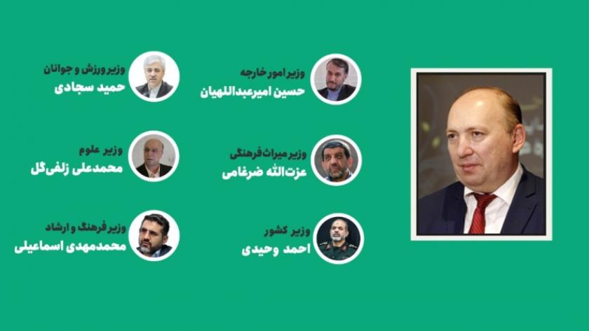 Iranpress: ECI president congratulates 6 Iranian govt. ministers
