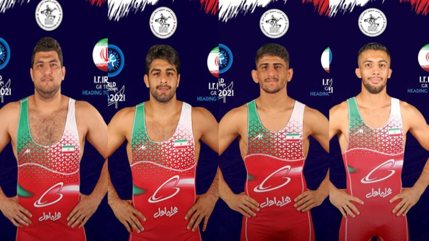 Iranpress: 4 Iranian wrestlers finalist at World Wrestling Championships