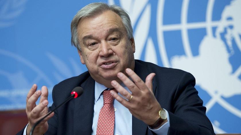 Iranpress: Guterres emphasizes equitable distribution of COVID-19 vaccines