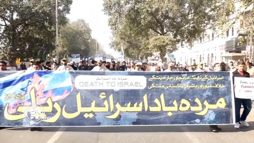 Iranpress: Thousands of Pakistanis rally against normalization ties with Israel