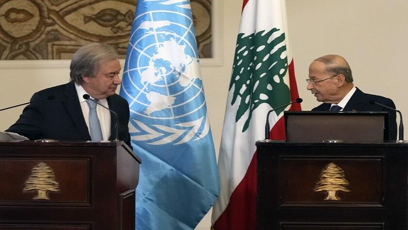 Iranpress: UN leader visits Lebanon stressing more aid needed