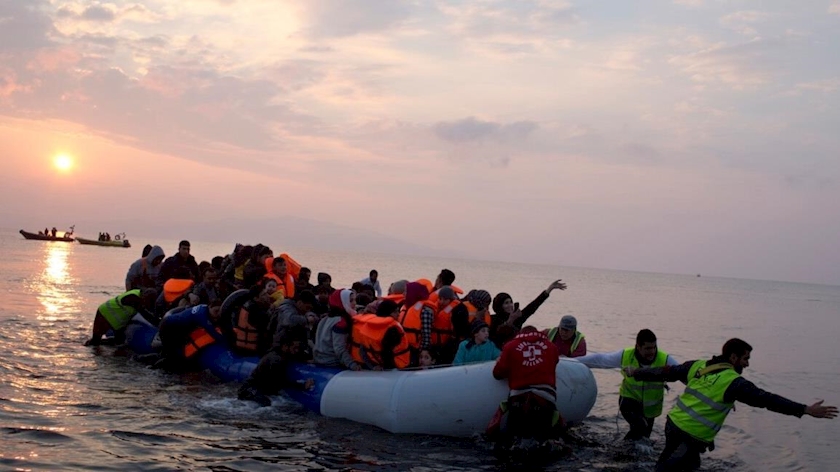 Iranpress: 13 drown, dozen missing in Aegean Sea