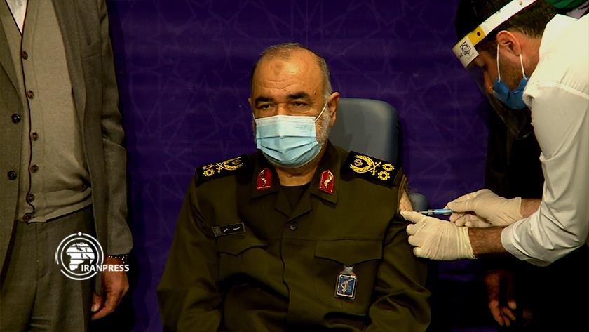 Iranpress: Iran’s home-grown Noora vaccine enters phase III human trial as IRGC chief gets jab