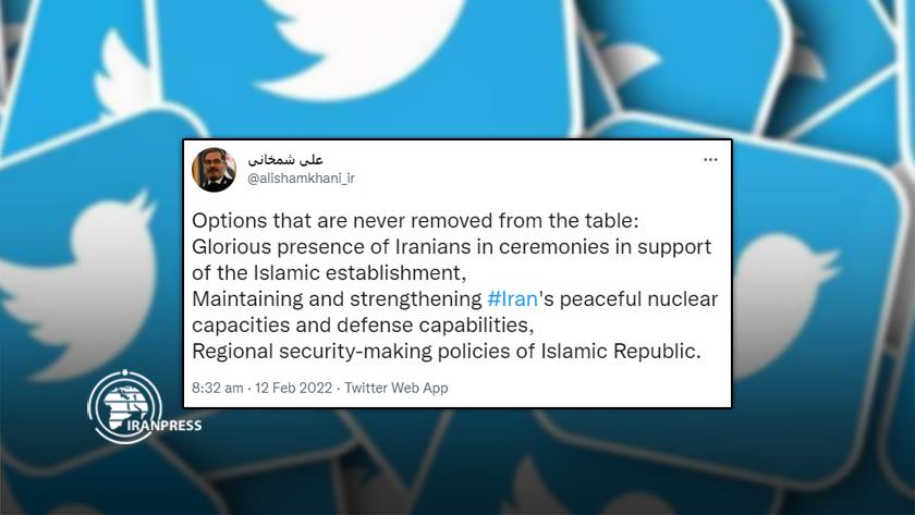 Iranpress: Iran has three unchangeable options for interactions with world