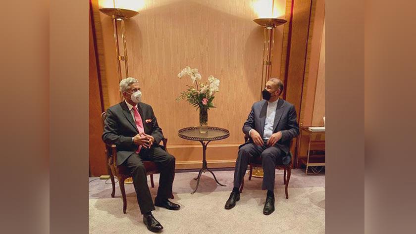 Iranpress: Iran, India FMs meet to boost economic ties
