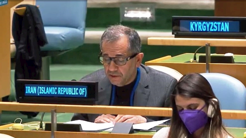 Iranpress: UN resolution on Ukraine crisis lacks elements of neutrality: Iran