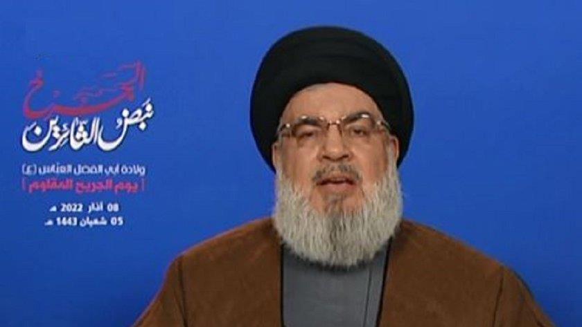 Iranpress: Trusting Americans, stupidity: Nasrallah