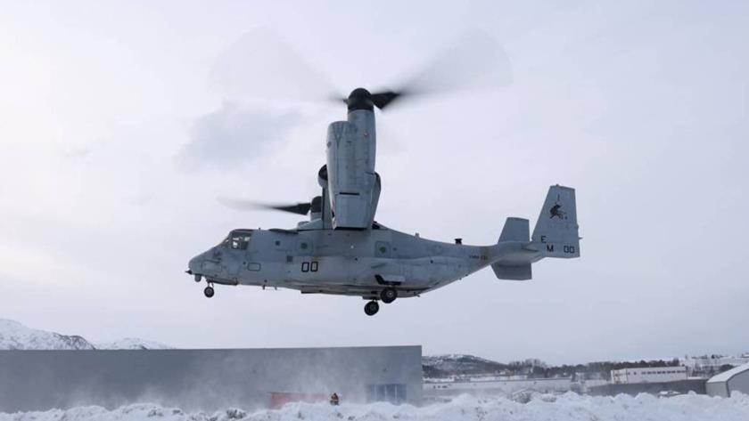 Iranpress: US military aircraft crashes in Norway