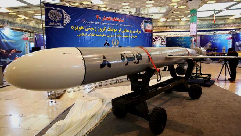 Iranpress: Hoveyzeh cruise missile; designed for precise ground attacks