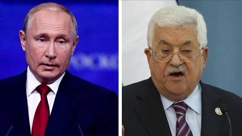 Iranpress: Putin, Abbas discuss latest situation in Palestine