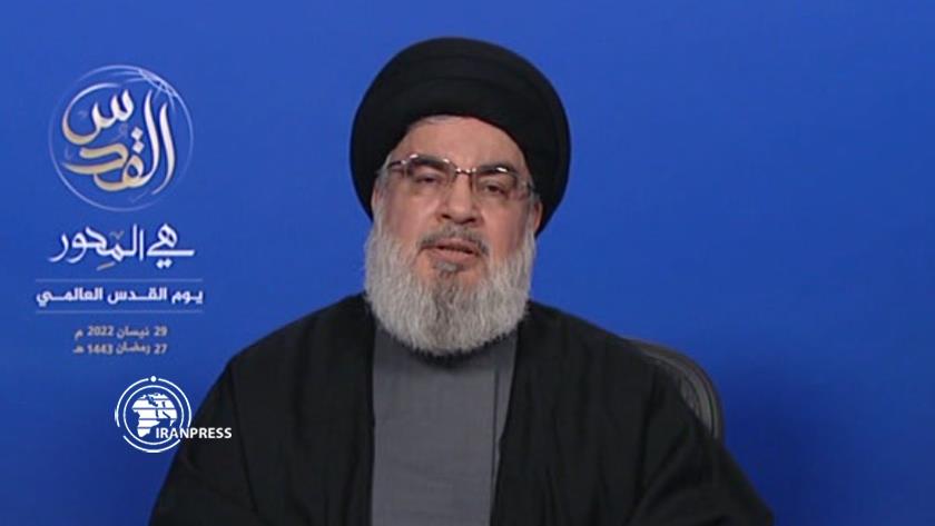 Iranpress: US, allies try to validate, Zionist entity: Nasrallah