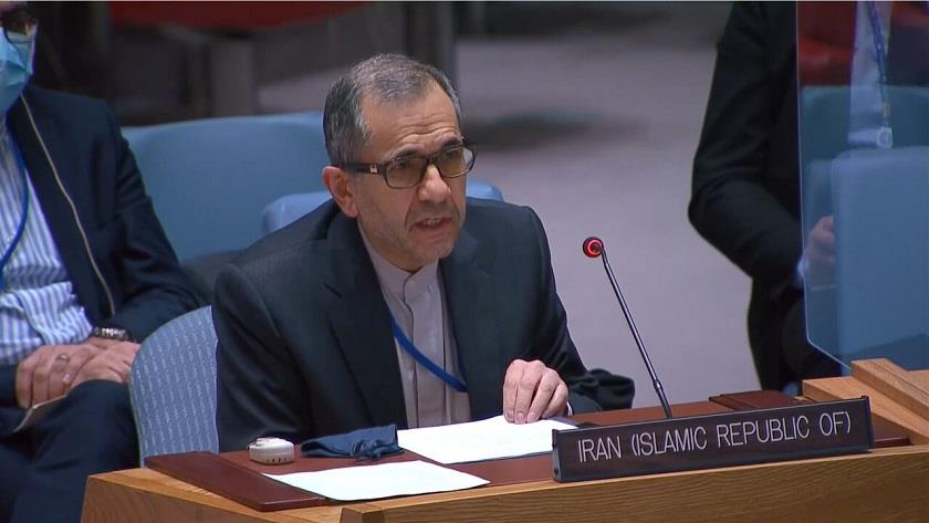 Iranpress: Sanctions have exacerbated economic, humanitarian crises in Syria: Iranian UN envoy