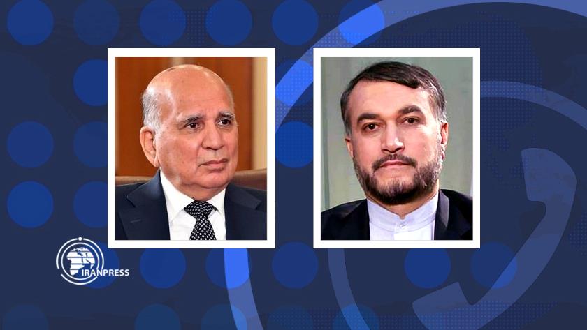 Iranpress: Iranian, Iraqi FMs mull over boosting bilateral ties