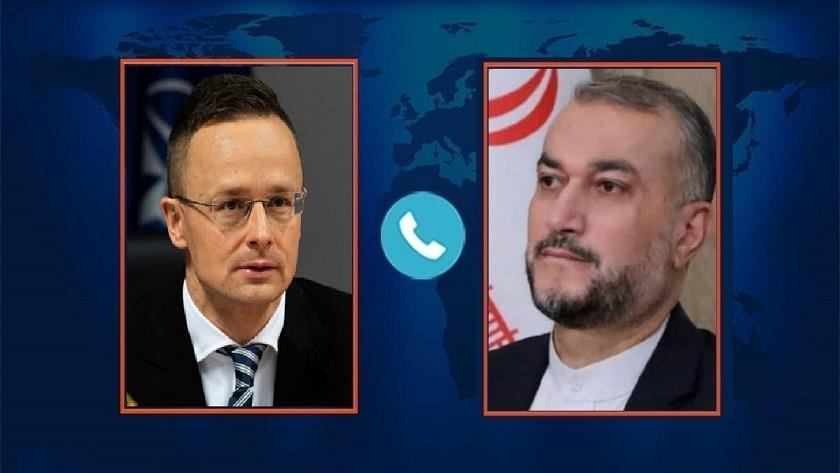 Iranpress: Iran, Hungary FMs confer on bilateral ties, Ukraine issue 