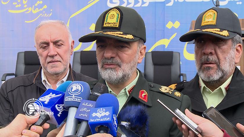 Iranpress: Police Chief: Iran enjoys safest borders