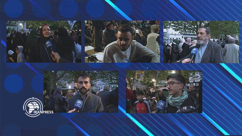 Iranpress: Muslims stage protest against British government Islamophobia