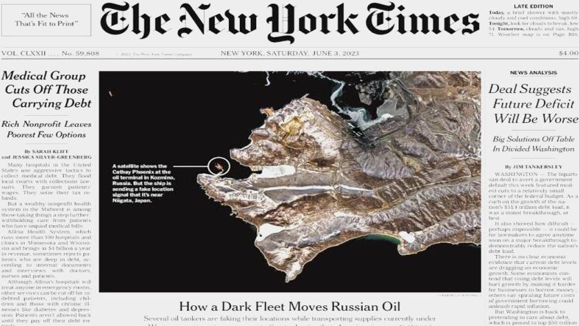Iranpress: World Newspapers: How a dark fleet moves Russian oil