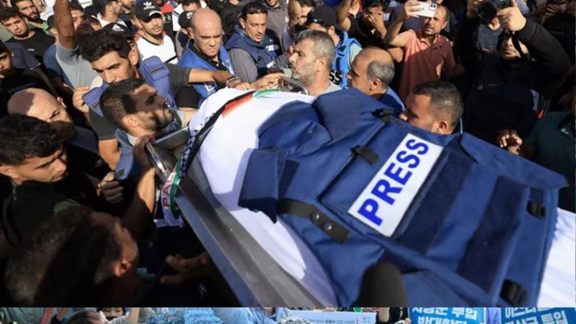 Iranpress: ارتفاع عدد الشهداء الصحفيين بغزة إلى 136