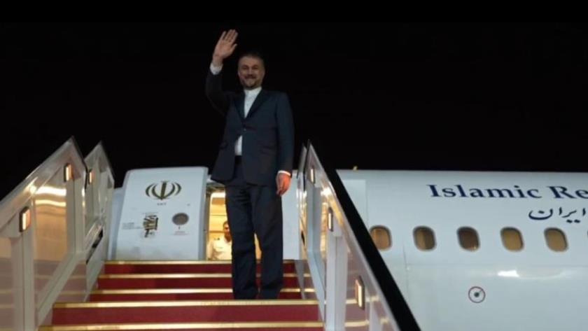 Iranpress: وزير الخارجية الإيراني يعود إلى طهران قادمًا من دمشق