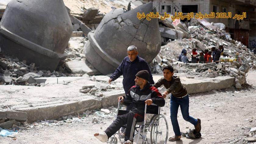 Iranpress: منذ 202 يومًا.. غزة تحت النار والدماء