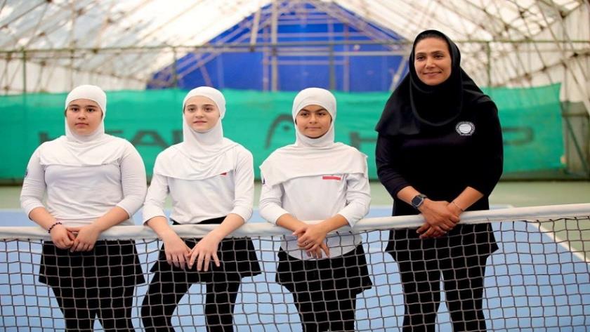 Iranpress: إيران تتوج ببطولة التنس للناشئات تحت 12 عاما في آسيا