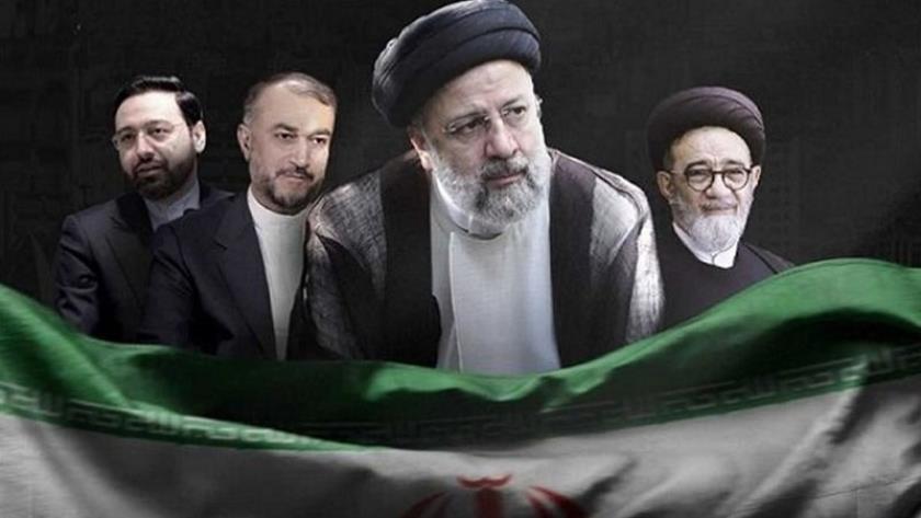 ایران برس: غداً.. مراسم وداع شهداء حادث تحطّم مروحية الرئيس الإيراني في تبريز