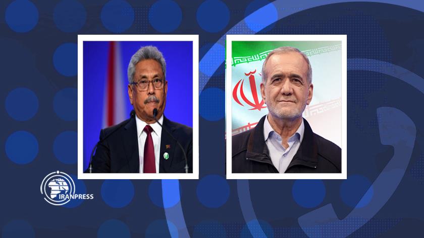 Iranpress: بزشكيان : التعاون الإيراني السريلانكي سيستمر بقوة 
