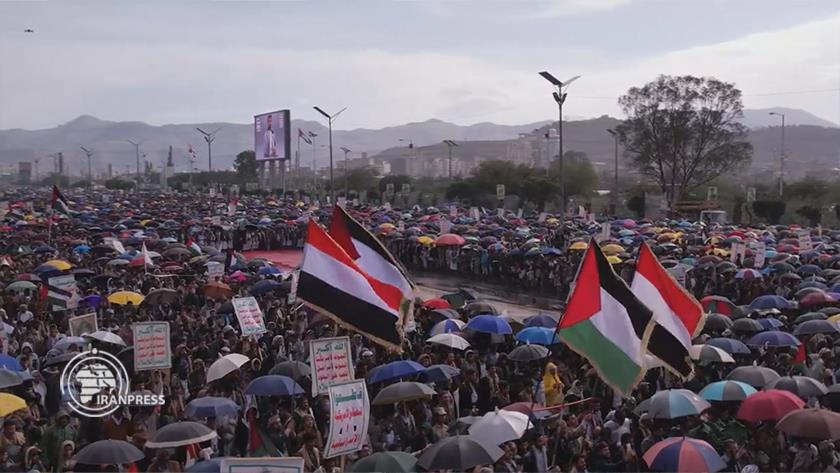 ایران برس: اليمن.. مسيرات مليونية نصرة للشعب الفلسطيني + صوروفيديو