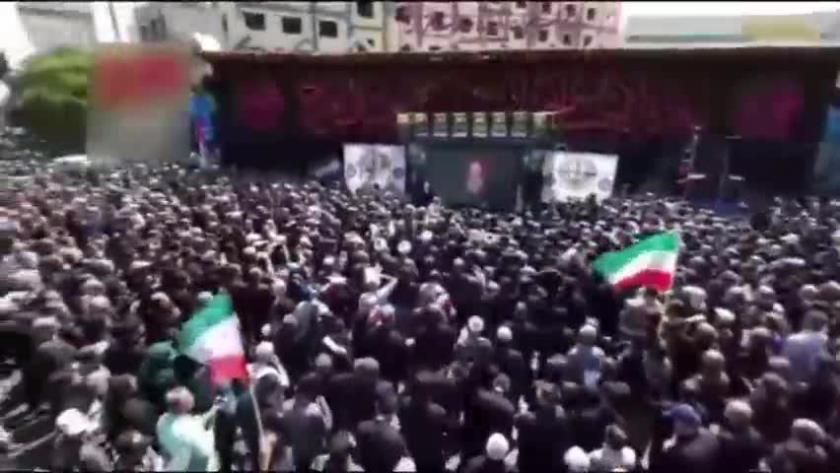 ایران برس: تشييع جثامین شهداء العدوان الصهيوني في مختلف أنحاء إيران