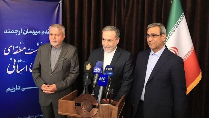 Iranpress: عراقتشي: لن نعود إلى طاولة المفاوضات ما لم يتخلَّ أمريكا عن سياساتها التوسعية