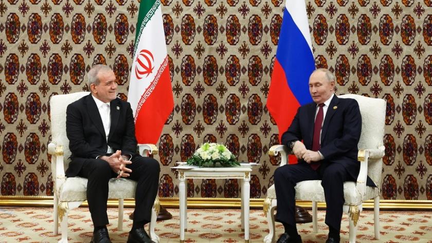 Iranpress: بوتين: العلاقات بين روسيا وإيران تتطور بشكل إيجابي للغاية