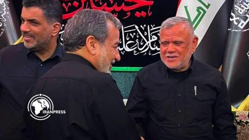Iranpress: العامري لعراقجي: سأكون أول بندقية بوجه من يقترب من سلاح المقاومة