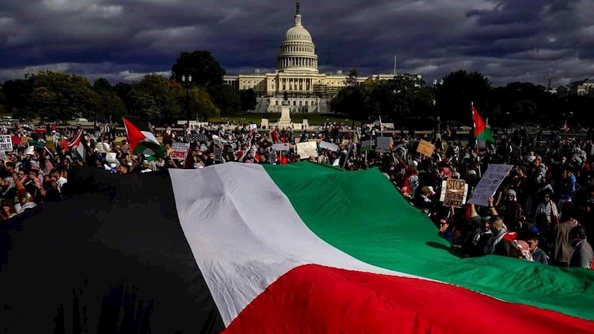 Iranpress: تغییر نگرش و رویکرد مردم آمریکا در قبال اسرائیل، فلسطین و حماس