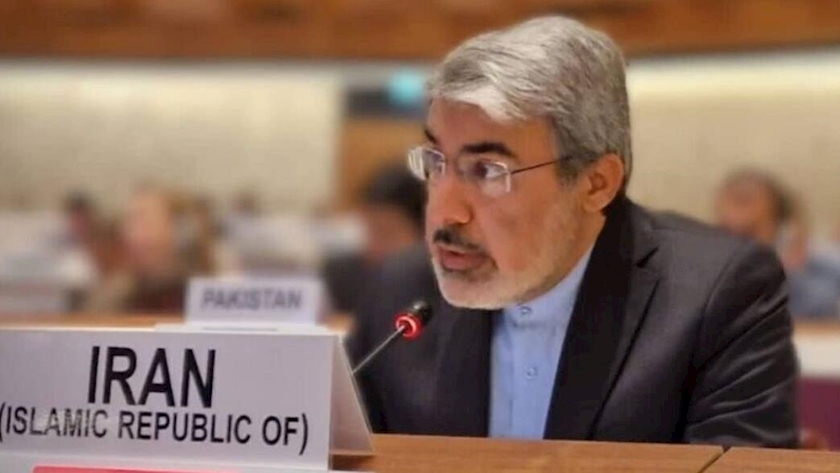Iranpress:  سفیر ایران در ژنو: حقوق بشر قربانی ریاکاری غرب شده است