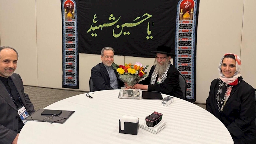 دیدار عراقچی با خاخام ایسرول داوید ویس