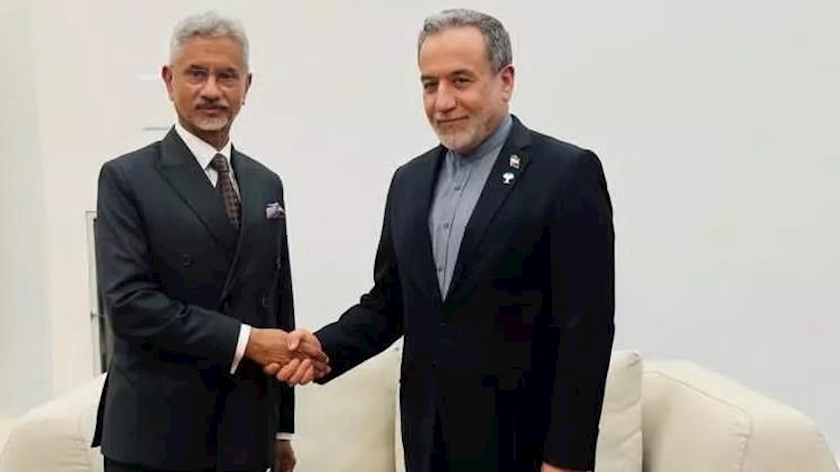 دیدار عراقچی با «سوبرامانیام جایشانکار» وزیر امور خارجه هند